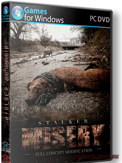 stalker call of pripyat misery 2.2 (2014)